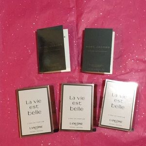 5 samples Marc Jacobs lancome